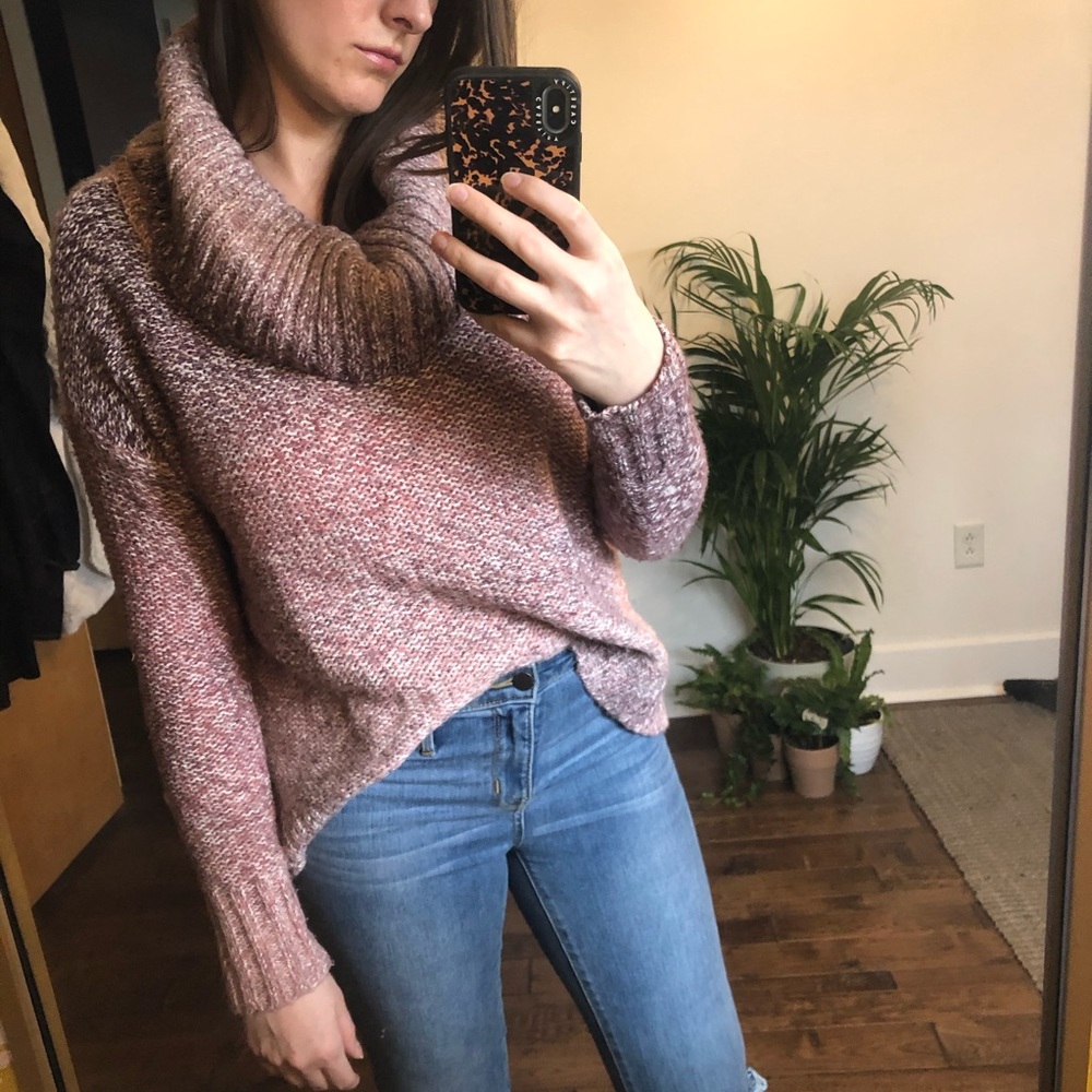 Beautiful Cow Neck Sweater
